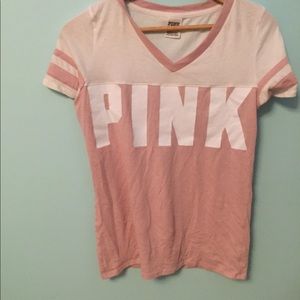 pink and white shirt from PINK